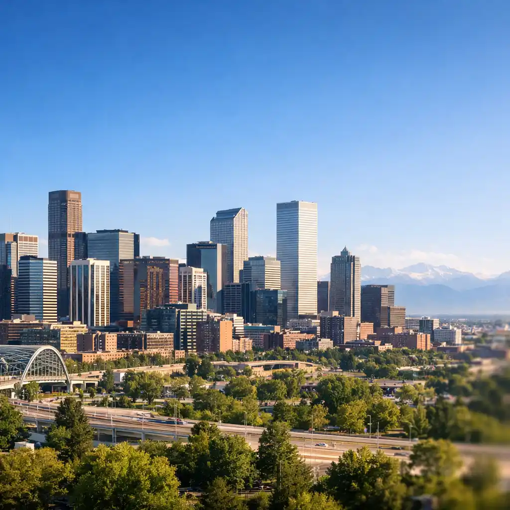 Colorado road and landscape
